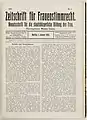 Ausgabe Nr. 1 1913