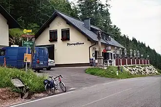 Auf der Passhöhe