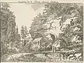 Einsideley der h. Ferena ohnweit Solothurn, um 1783