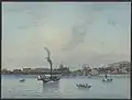 Dampfschiff auf dem Zürichsee (zwischen 1882 und 1886)