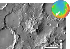 Zephyria Tholus (THEMIS)