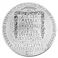 Al-Reliktmedaille auf den Absturz von Z II / LZ 5