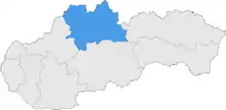 Der kraj Žilina   in der Slowakei