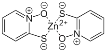 Struktur von Zink-Pyrithion