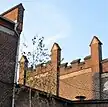 Giebelarchitektur am Kohleschuppen