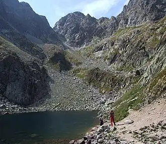 Pass vom Bergsee Zmarzły Staw Gąsienicowy