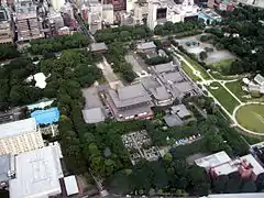 Luftaufnahme vom Tokyo Tower aus