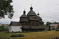 Hölzerne Tserkvas-Kirchen der Karpaten in Polen und der Ukraine