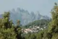 Zonza, im Hintergrund die Aiguilles de Bavella