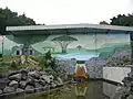 Menschenaffenhaus mit Freigehege