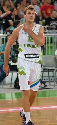 Zoran Dragić im Nationaltrikot 2015
