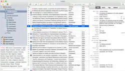 Screenshot von Zotero 5.0