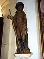 St.-Rochus-Statue in der Kirche