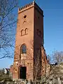 Rekonstruierter Burgturm