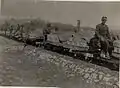 Munitionstransport bei Berje, 24. August 1917