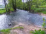 Zusammenfluss der Jossa in die Sinn