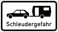 Zusatzzeichen 1060-10Beispiel aus der Gruppe der besonderen Zusatzzeichen