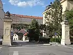 Torpfeiler des ehemaligen Stadttors