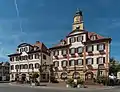 Zwillingshaus und Hof-Apotheke am Marktplatz