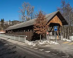 Denkmalgeschützte Zwischenwassern­brücke von 1888