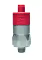 Mechanischer Druckschalter mit integriertem Stecker