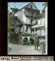 Brione Dorfbrunnen, Ponte Vetro, Aufnahme von Leo Wehrli (1940)