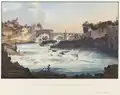 Zeichnung von Johann Ludwig Bleuler und Friedrich Salathé 1836