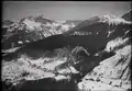 Schanfigg. Historisches Luftbild von Werner Friedli (1949)
