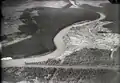 Bunker Thur Nord A 5450 und Süd A 5449 (1946, von Militärzensur verpixelt)