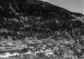 Trin, historisches Luftbild von Werner Friedli (1957)