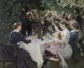 Schaumwein, Wein der Festlichkeiten von Peder Severin Krøyer, 1888, Göteborgs konstmuseum.
