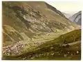 Ansichtskarte von Vals GR um 1895