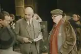 Wolfgang Reichmann als Professor Schlatter, Chirurg, und Friedrich Dürrenmatt