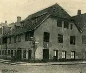 Weber-, Ecke Posthornstraße;Bild 5554, Hanomag-Wegweiser, Nr. 115