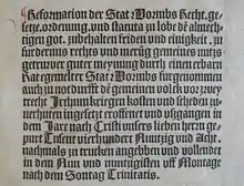 Impressum der Ausgabe von 1499
