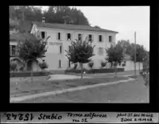 Stabio, Terme Solforose. Historisches Bild von L. Wehrli (1948)