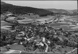 Luftbild von Werner Friedli, 1954