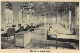 Krankensaal um 1910