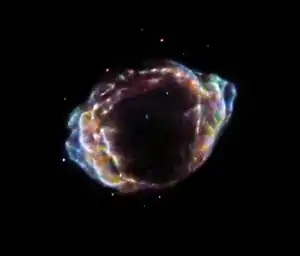 Aufnahme des Chandra-Weltraumobservatoriums