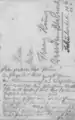 Autograph von Carl Brose an Franz Kunz