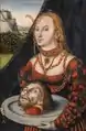 Salome, Ölgemälde von Lucas Cranach dem Jüngeren – ca. 1540