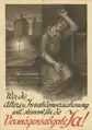 Abstimmungsplakat von József Divéky