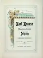 Titelblatt, Motto „Das beste Patent ist solide Arbeit“.