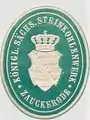 Siegelmarke um 1900