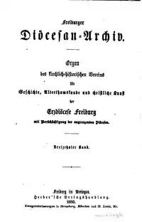 Titelblatt von Band 13, 1880