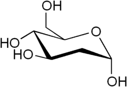Strukturformel von 2-Deoxy-D-glucose
