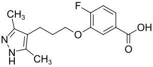 Strukturformel von Acoramidis