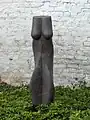 Paul Baeteman:Frau mit stilisierter Vulva, 2005