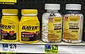 Warenpräsenz in einem US-Drugstore (2018)