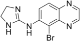 Strukturformel von Brimonidin